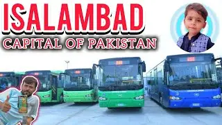 Islamabad capital of Pakistan | Beautiful landmark | new green line buses by Govt of Pakistan