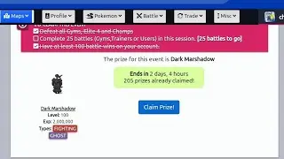 Dark Marshadow || Event || DelugeRPG