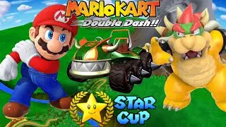 Mario Kart Double Dash Star Cup 150cc (Mario & Bowser)