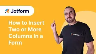 How to insert two or more columns in a form