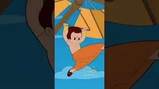 Chhota Bheem - Attack of Flying Dholakpur  #song #music #kids #shorts