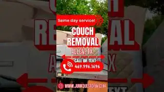 Allen Couch Removal Gone FAST! 🛋️🚛 | Junk Quest