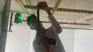 Super fast plaster ceiling