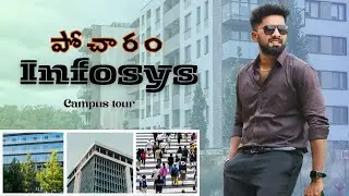 Infosys Pocharam campus tour | Infosys Hyderabad SEZ campus tour | infosys office #vlog #campustour