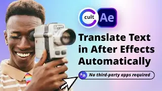 Translate Text Layers in After Effects Automatically | AI Localization Tool