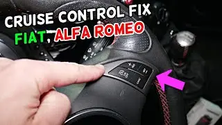 WHY CRUISE CONTROL DOES NOT WORK ON FIAT ALFA ROMEO