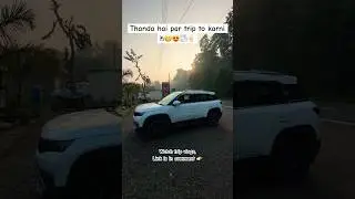 Sunrise view😍#shorts #viral #trip #travel #sunrise #car #youtube #winter #fyp #like #shortvideo new