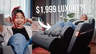 I tried the SMALLEST Massage Chair in the world!! EMPIRE PRO Massage Chair