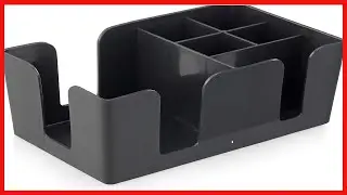 Great product -  New Star Foodservice 48001 Plastic Bar Caddy Organizer with 6 Compartments, Black
