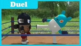 Ep10 Duel | Space Jungle S2 | Funny Cartoon | Kids Cartoon | COAN Studio