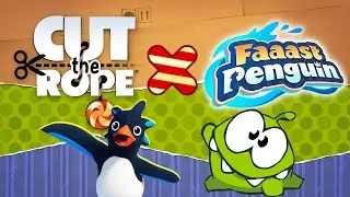 (Gameplay) Faaast Penguin: Cut the Rope Collab Event