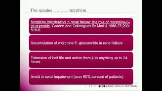 Sedation, What, When and Why? by Dr Cathrine McKenzie PhD, MRPharmS