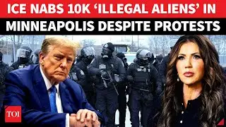 ICE &lsquo;BEATS&rsquo; American Anger, Agents Arrest 10,000 Migrants In Minneapolis | Noem Drops Bombshell