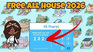 UNLOCK ALL HOUSE 2026! 100% WORKING TOCA BOCA || FREE PROMO CODE