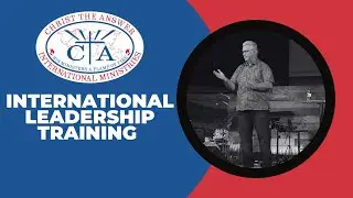 Old Testament Law vs New Testament Grace (International Leadership Training, Jan 22nd, 2026)