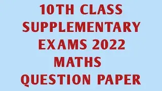 10th class supply exam 2022 ap news today|ap 10th Class supply exam 2022|ap 10th class math question