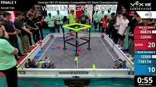 Georgia Regionals : Division 1 - Final #1-1 - 8682N & 5203G vs 1235D & 71811N - Auton + Driver