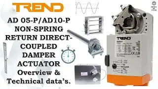 #Trend Non Spring Return Direct Coupled Damper Actuator / #Honeywell / #VAV / #Airdampers
