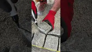 Segmentbogen mit Pflastermeister Mario Tomasek - Anpassen der Steine