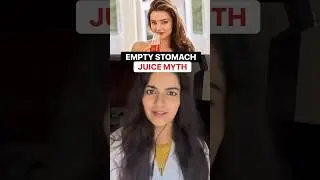 EMPTY STOMACH JUICE MYTH😱 #youtubeshorts #youtube #ytshorts #shortvideo #shorts #morning #foryoupage