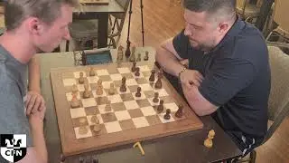 FM K. Zhitnikov (2331) vs GM Hummer (2524). Chess Fight Night. CFN. Blitz