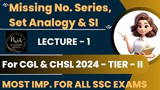 L-1_SSC CGL 2024 T-II || SIGN INTERCHANGE || MNS PYQ's || REASONING || CGL 2024 Tier -1_SOLUTION