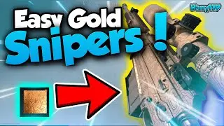 How To Get Gold Snipers! How To Get Platinum Sniper! Modern Warfare Camo Guide!