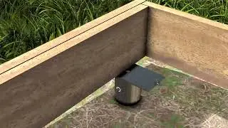 Timber Frame Garden Room Built On Ground Screws