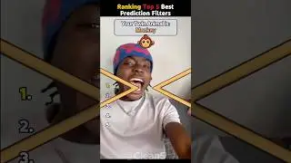 Ranking Top 5 Best Prediction Filter Moments EVER !😂