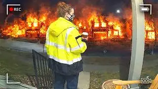 Woman Burns Down 27 Houses, Thinks She Got Away