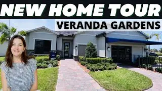 NEW HOME TOUR - VERANDA GARDENS - PORT SAINT LUCIE - NOT AGE RESTRICTED - GAS COOKING COMMUNITY
