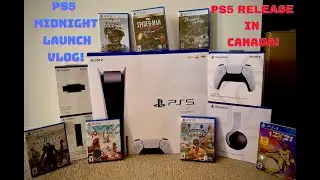 PLAYSTATION 5 MIDNIGHT RELEASE! (LAUNCH DAY VLOG)