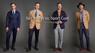 What's the Difference Between a Suit Jacket and Sportcoat?