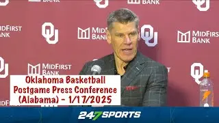 Oklahoma Basketball Postgame Press Conference (OU 81 Alabama 83) - 1/17/2025