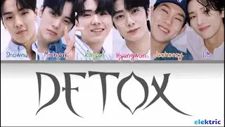 MONSTA X - DETOX (Color Coded Lyrics KAN/ROM/ENG/歌詞)