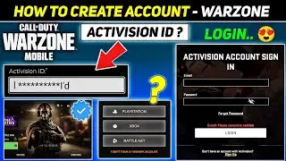 CALL OF DUTY WARZONE MOBILE LOGIN PROBLEM FIX 😍| HOW TO CREATE ACCOUNT IN WARZONE MOBILE