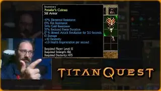 Titan Quest: ONE of the BEST ITEMS ever dropped, Monster Infrequent!