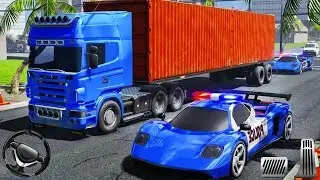 US Police Transport Plane Simulator 2019 - Driving Police Truck | Android Gameplay
