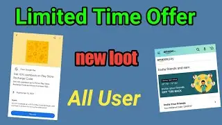 amazon refer and earn|| google pay play store recharge offer & |how to earn money online | AD TIPS