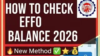 EPF balance using the UMANG App।2026 EPFO। @FactoAjB 