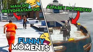 MAM GO PRZYGNIATAM GO | ALFABET PO GRECKU |😂 GTARP 😂| Funny Moments#276🔥