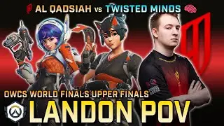 [ Landon ] Kunai KING | Al Qadsiah vs Twisted Minds | OWCS World Finals Upper Finals