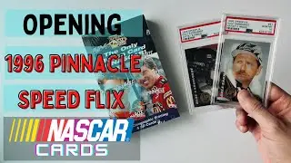 Opening a Box of 1996 Pinnacle Speed Flix NASCAR Racing Cards