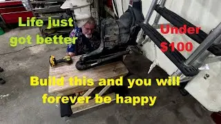 Mecruiser Sterndrive Lift  -  when you don't have 4 hands -build this and you life will get easier