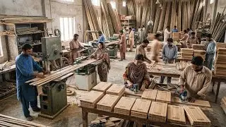 Unbelievable! Eco Friendly Bamboo Cutting Boards from Scratch! You've never seen it before 