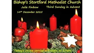 BSMC Sunday Service - 14th December 2025, Julie Finbow