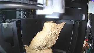 Raven Dice Tower 3D Print Timelapse