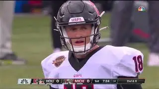 USFL  Houston Gamblers vs Michigan Panthers 04 17 22 Full Game