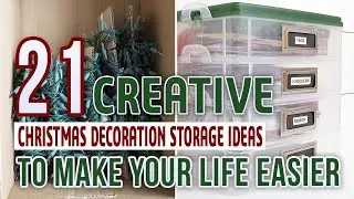 21 Creative Christmas Decoration Storage Ideas To Make Your Life Easier