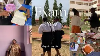 Exam vlog: last days of first semester🏫